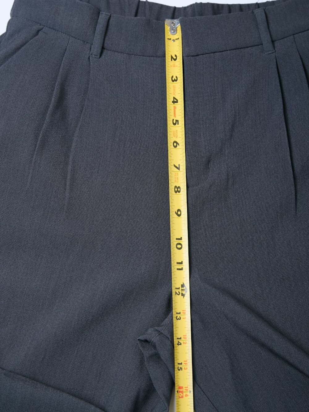 BYLT Midtown Wide Leg High Rise Tailored Pant Dark Academia Office Siren - Picture 14 of 15